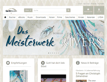 Tablet Screenshot of gerth.de